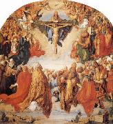 Albrecht Durer The Adoration of the Trinity oil painting artist